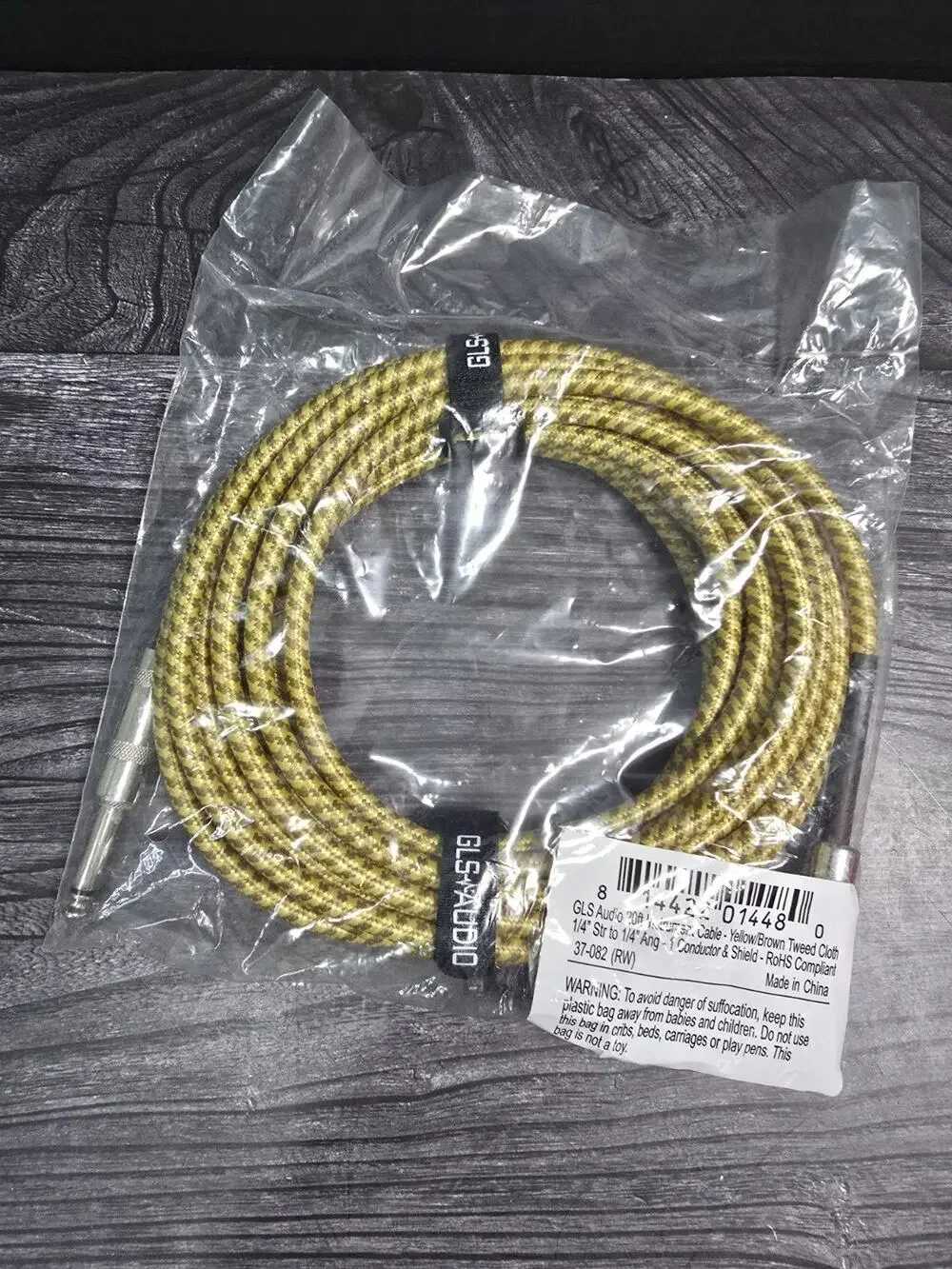 GLS Audio 20ft Tweed 1/4